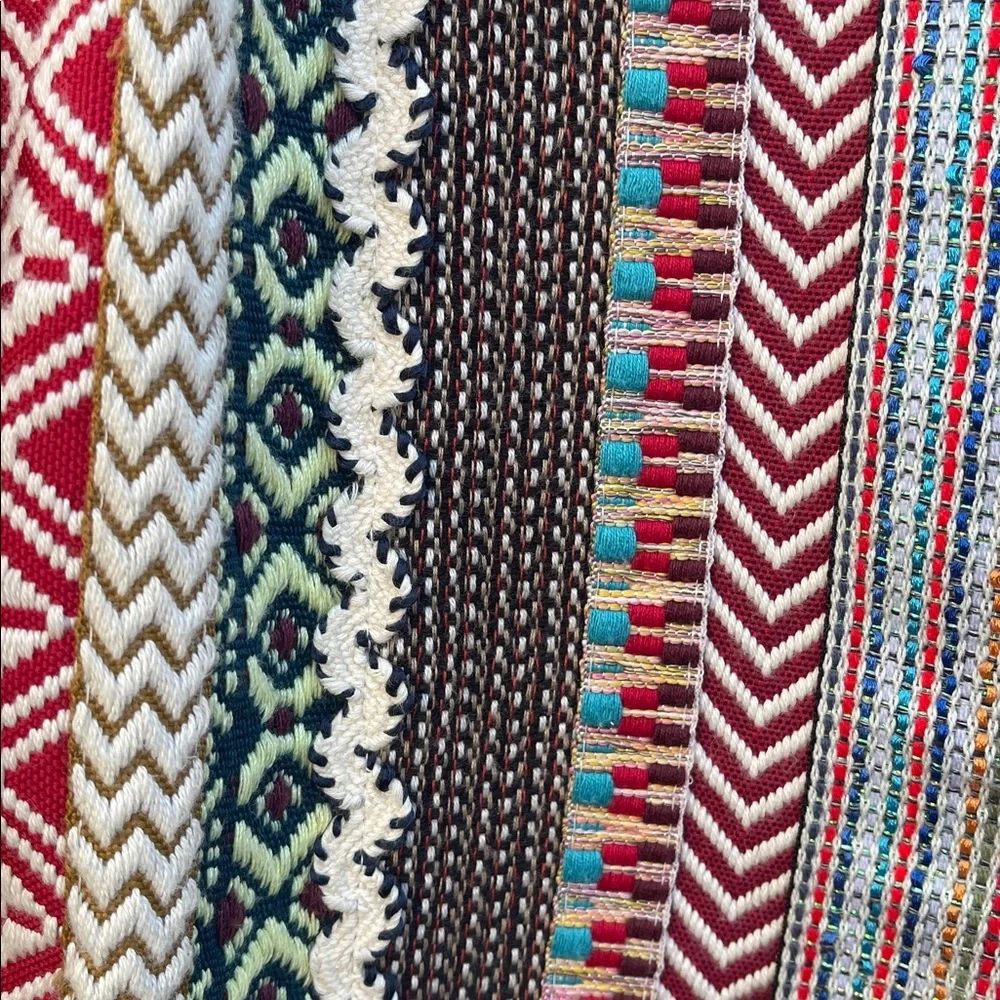 Zara Embroidered Jacquard Coat Jacket Festival - Picture 10 of 16